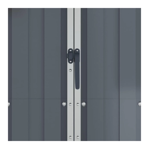 Bild von vidaXL Gerätehaus Grün 107,5x46x183 cm – Verzinkter Stahl