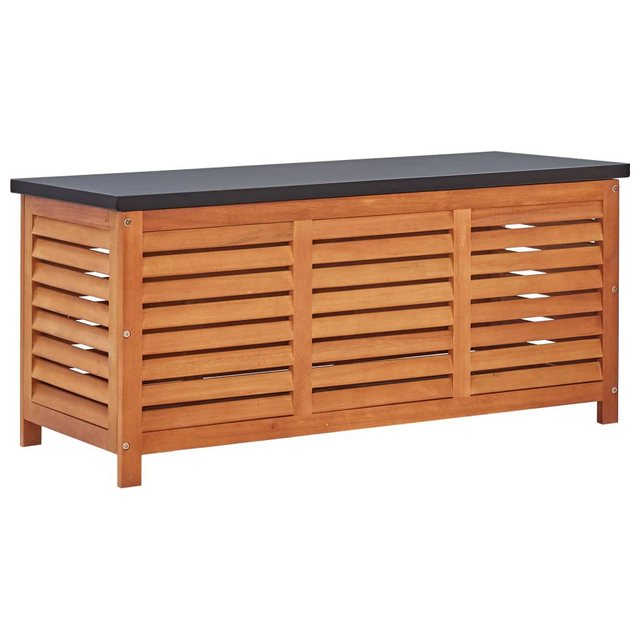 Bild von vidaXL Auflagenbox Gartentruhe Kissenbox Kissentruhe Auflagenbox 117x50x55 cm Eukalyptus