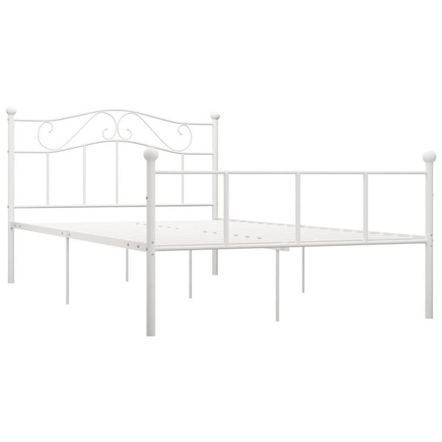 Bild von vidaXL Bettgestell weiß Metall 140x200cm (284519)