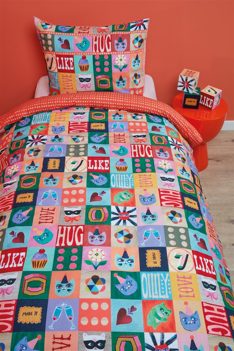 Bild von Kinderbettbezug Party Blocks