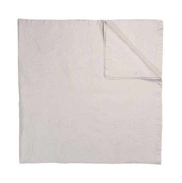 Bild von Wolldecke Dodo Pavone Bedspread_Ivory_UV_UV_180x260 1 Tagesdecke 180x260 cm / 71, Beddinghouse, Tagesdecke Kuscheldecke Decke Wohndecke