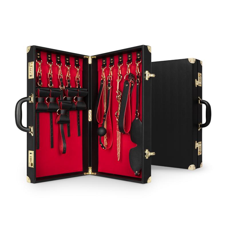 Bild von Bedroom Fantasies - Bondage-Koffer 11 Teile - PU-Leder