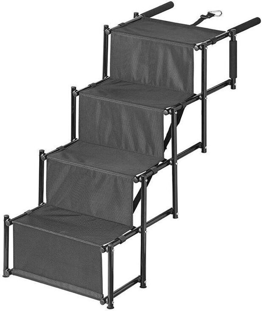 Bild von ProPlus 730014 Hundetreppe, Schwarz, 101 x 47 x 76 cm