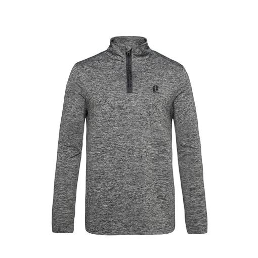 Bild von PROTEST WILL 1/4 Zip Fleece 2024 dark grey melee - M