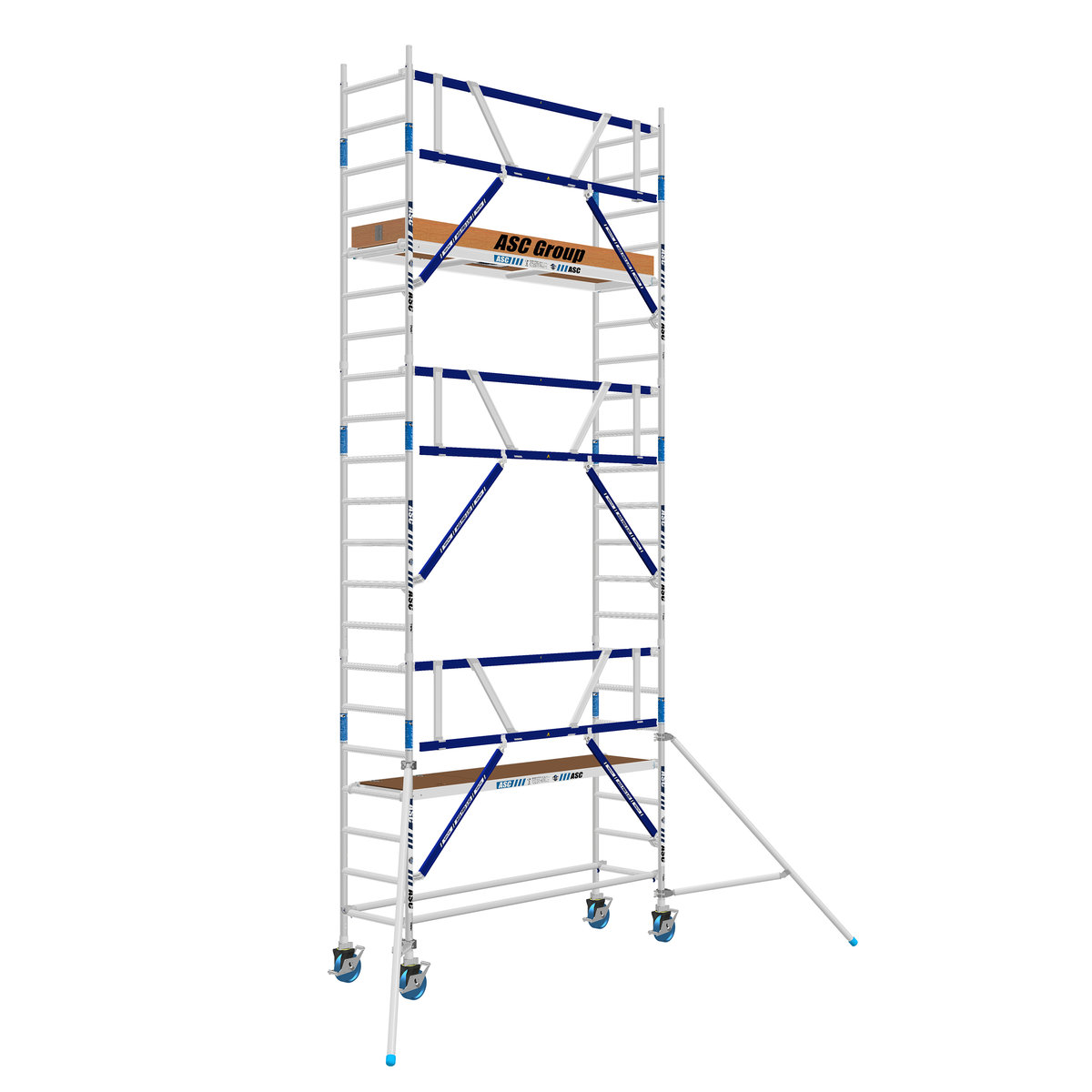 Bild von ASC Group AGS Rollgerüst 75x250x5,3ph - einseitig