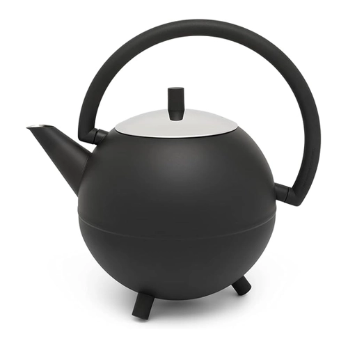 Bild von BREDEMEIJER Teekanne Saturn 1,2l matt schwarz Design