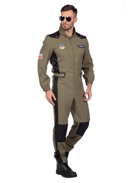 Bild von Metamorph Kostüm Top Pilot Kostüm, Pilotenkostüm im Stil des Blockbuster Kinofilms