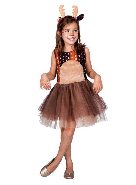 Bild von Metamorph Kostüm Rehkitz Kostüm für Kinder, Bambi für Bambini: süßes Kleid für Reh oder Rentier