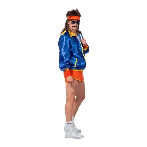 Bild von WILBERS & WILBERS 80er Jahre Aerobic Trainingsanzug – Retro Fitness Kostüm