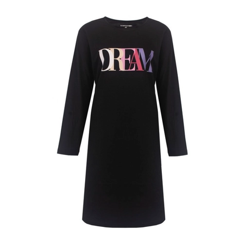 Bild von TEMPTATION Nachthemd Damen Schlafshirt mit langem Arm