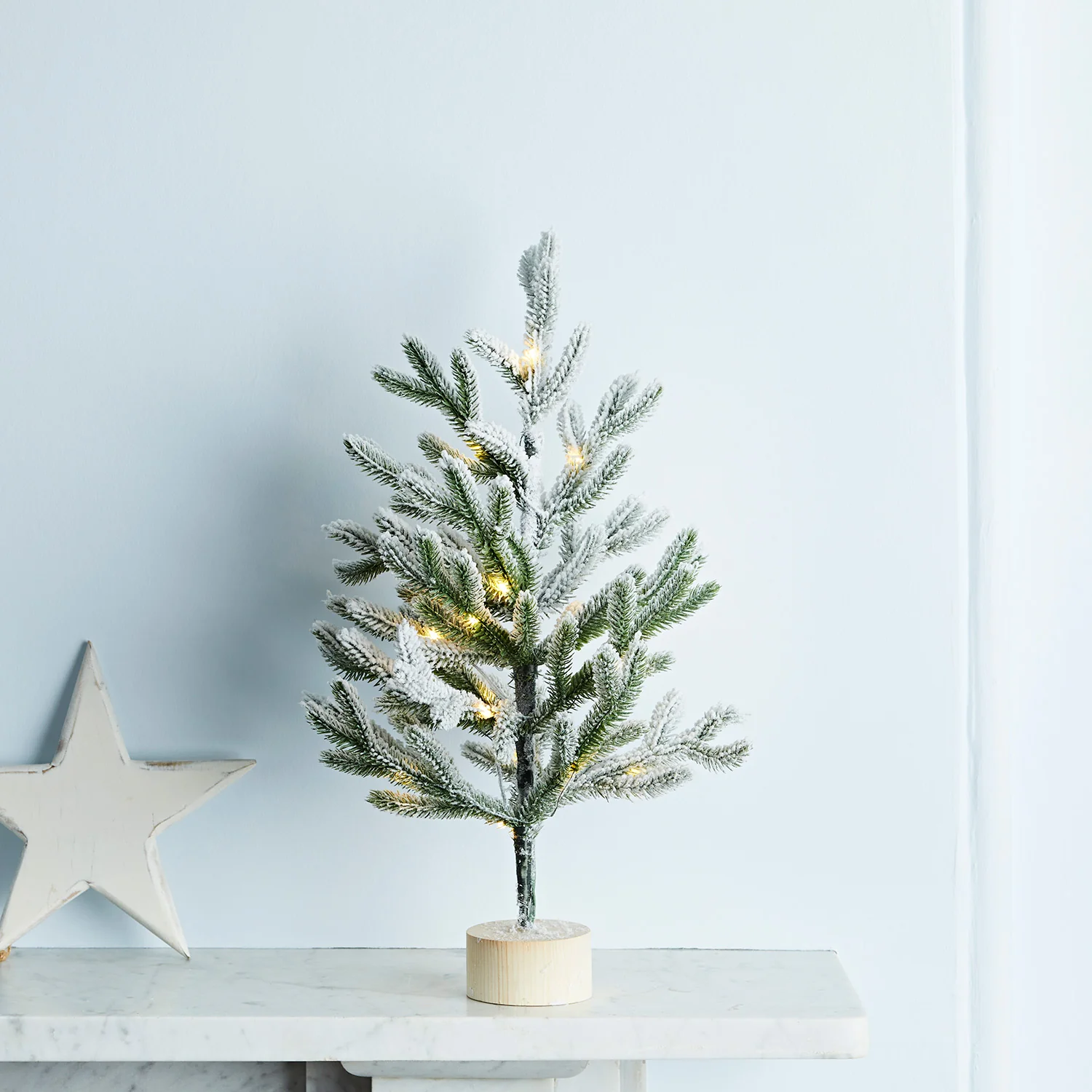 Bild von Mini Weihnachtsbaum beleuchtet 35cm