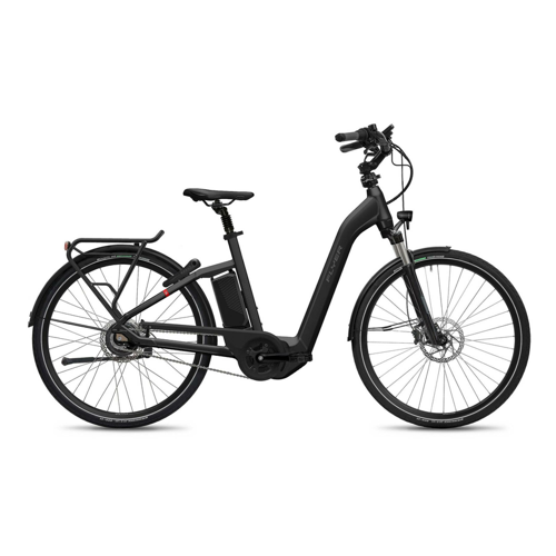 Bild von Flyer Gotour5 7.23 Comf Pearl Black Gloss 2021 28"; 630 Wh Wave