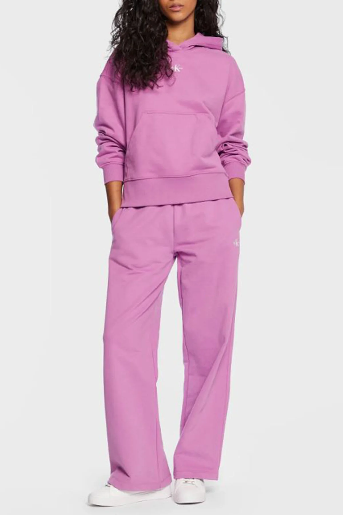 Bild von Calvin Klein Calvin Klein Unisex-jeans Mit Kapuze – Micro Monologo für Damen - M