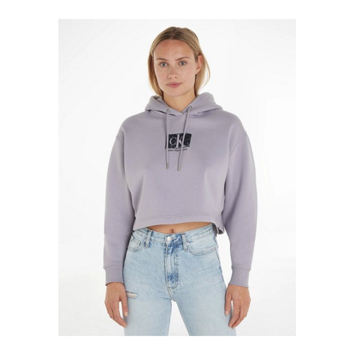 Bild von Calvin Klein Jeans Kapuzensweatshirt PRINTED BOX CROPPED HOODIE