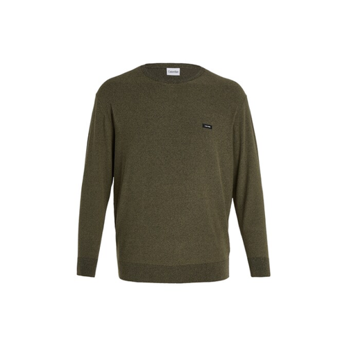 Bild von Calvin Klein Big&Tall Rundhalspullover - BT_COTTON NYLON MOULINE SWEATER