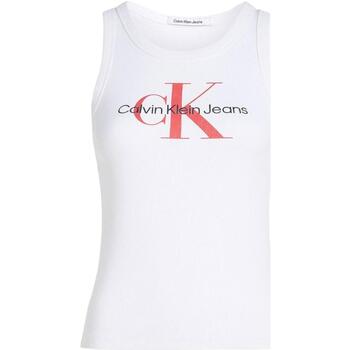 Bild von Calvin Klein Jeans Tanktop »ARCHIVAL MONOLOGO RIB TANK«, mit Logomarkenlabel