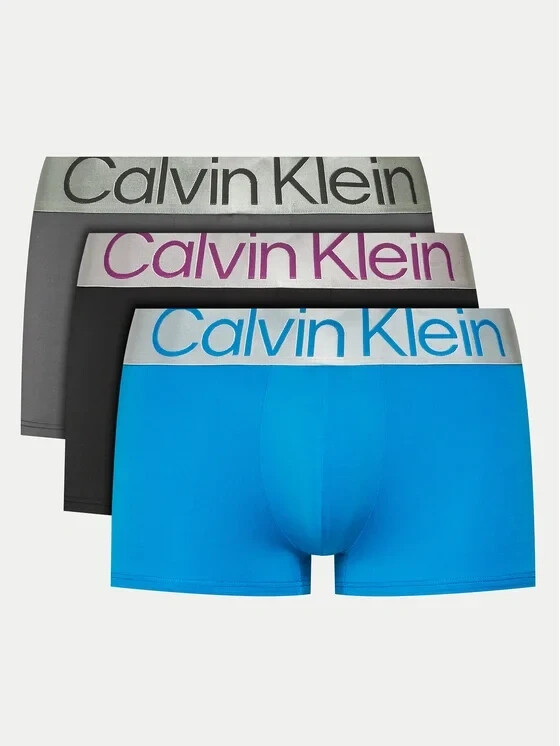 Bild von Calvin Klein Underwear Trunk »LOW RISE TRUNK 3PK«, (Packung, 3 St., 3er-Pack), mit Logo-Elastikbund