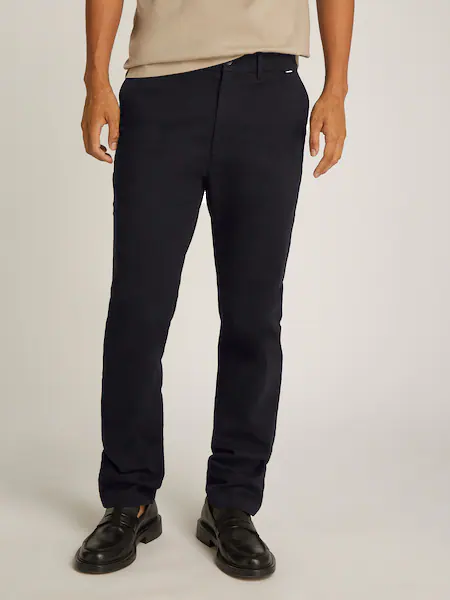 Bild von Calvin Klein Chinohose »MODERN TWILL SLIM CHINO«, mit Logoprägung