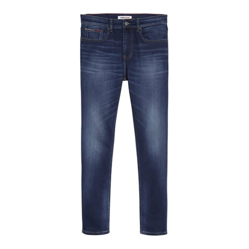 Bild von Tommy Hilfiger Slim Fit Tapered Faded Jeans Aspen Dark Blue Stretch