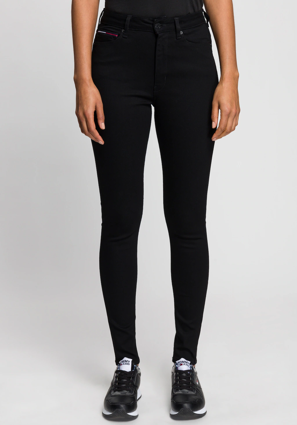 Bild von Tommy Jeans Skinny-fit-Jeans "SYLVIA HR SUPER SKNY", Hochwertige Materialien für einen bequemen und perfekten Sitz.