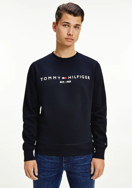 Bild von Tommy Hilfiger Sweatshirt »TOMMY LOGO SWEATSHIRT«, mit klassischem Rundhalsausschnitt