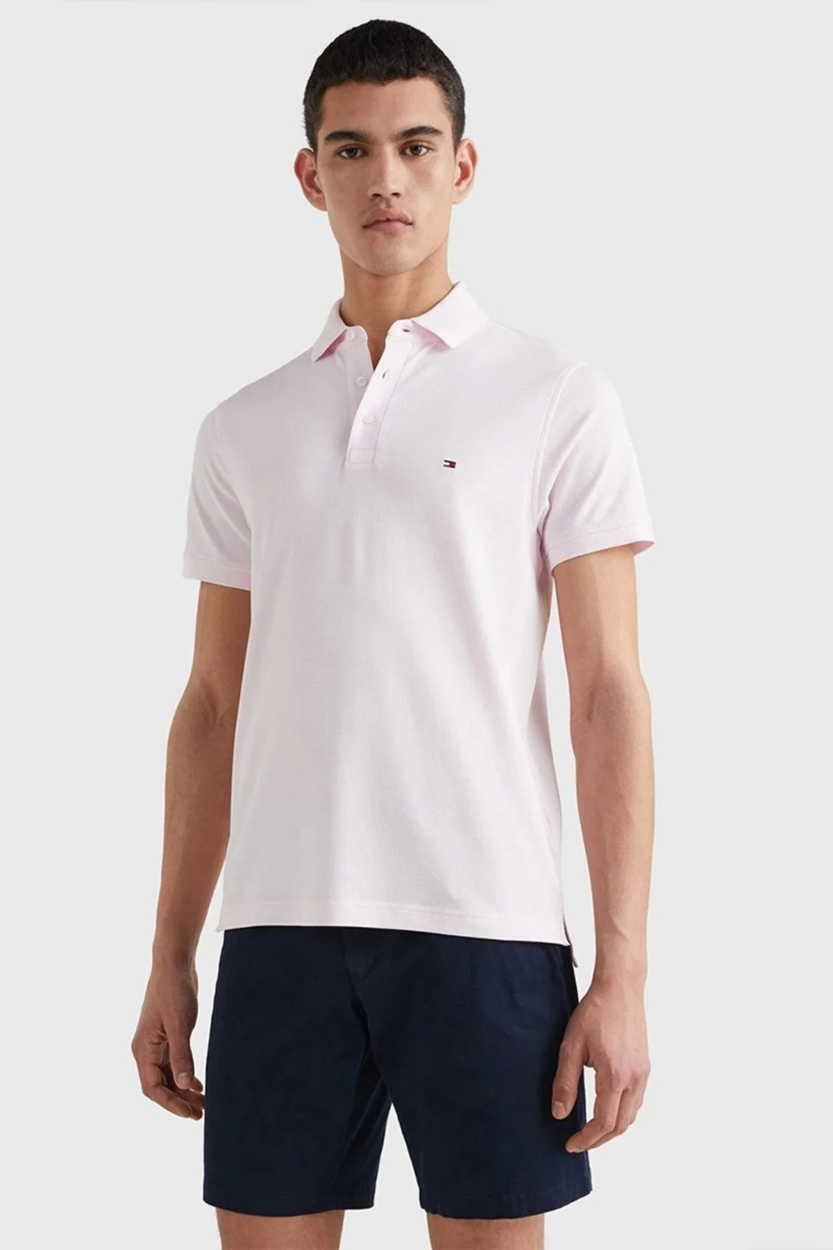 Bild von Tommy Hilfiger Poloshirt »1985 SLIM POLO«, Markenstickerei, aus Baumwoll-Piqué