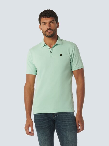 Bild von NO EXCESS Poloshirt, mit Logo-Badge