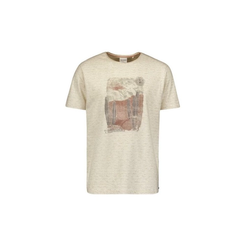 Bild von NO EXCESS T-Shirt mit künstlerischem abstrakten Print