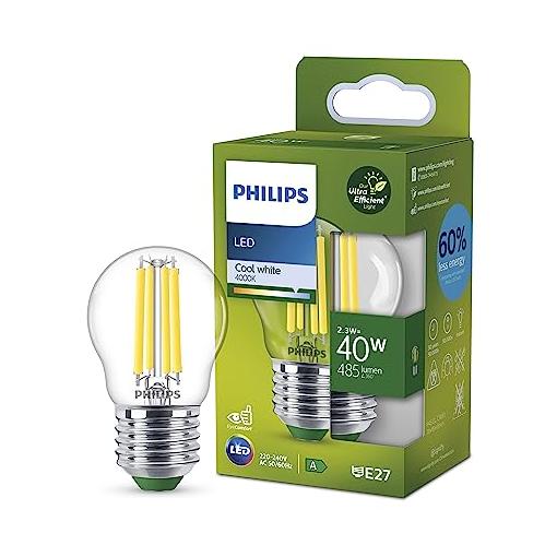 Bild von Philips LED Lampe E27 - Tropfen P45 2,3W 485lm 4000K ersetzt 40W Einerpack