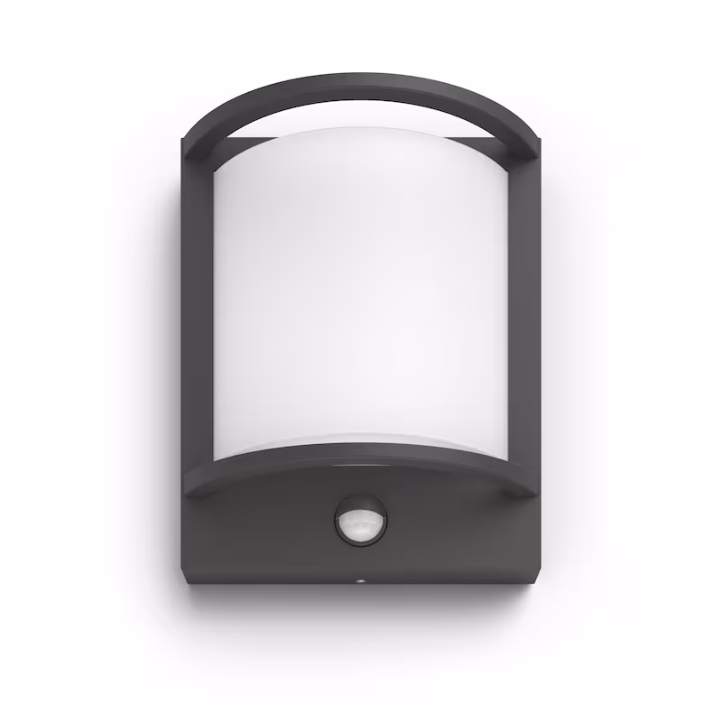 Bild von Philips Samondra 8720169263710 LED-Außenwandleuchte mit Bewegungsmelder LED 3.8W Anthrazit