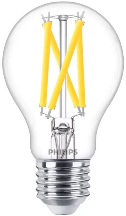 Bild von Philips E27 LED MASTER-Glühlampe DimTone dimmbares Warmweißes Licht 2200-2700K 7,2W wie 75W 95Ra sehr hohe Farbwiedergabe