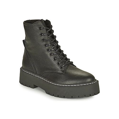 Bild von Steve Madden Skylar Damenstiefel in Schwarz/Weiß