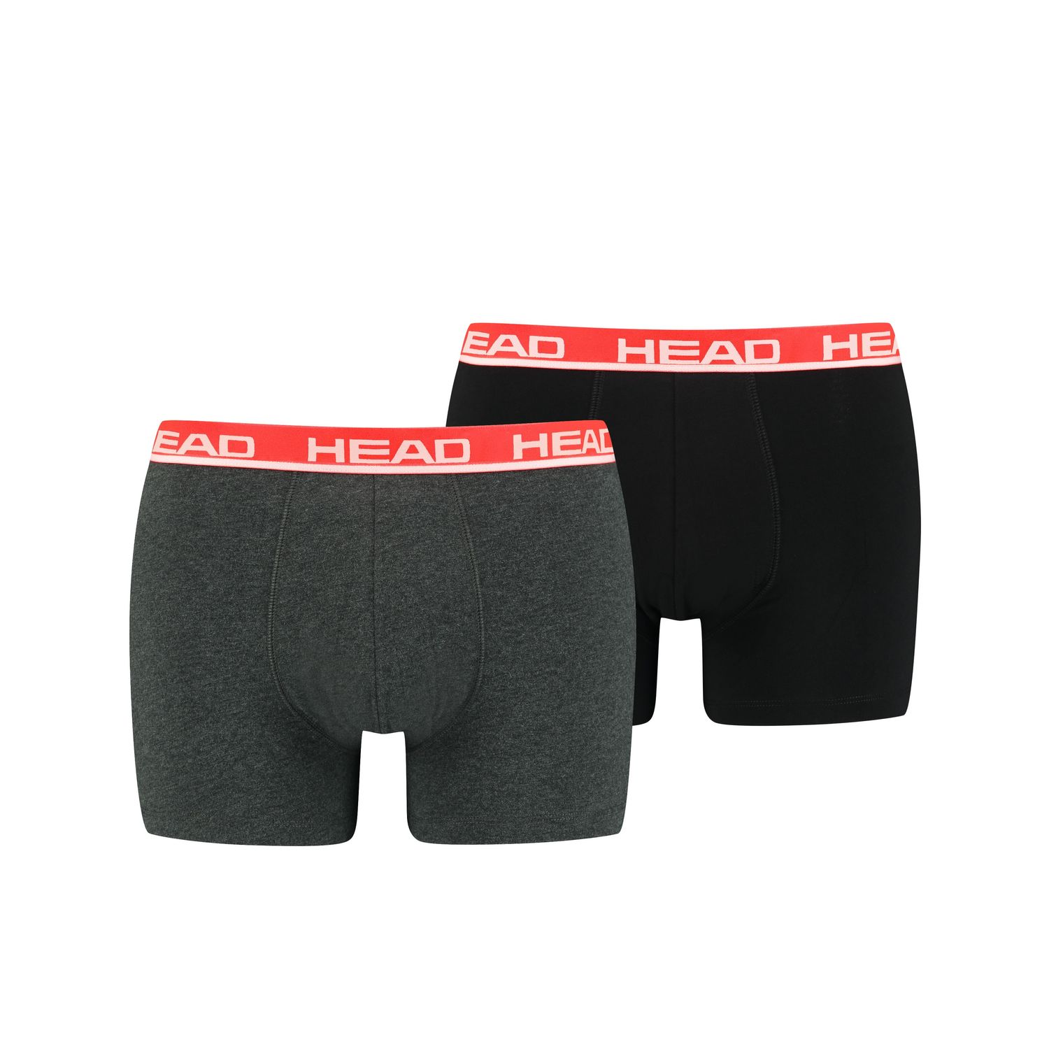 Bild von Head Boxershorts »HEAD BASIC BOXER 2P«, (2er Pack), mit elastischem Logobund