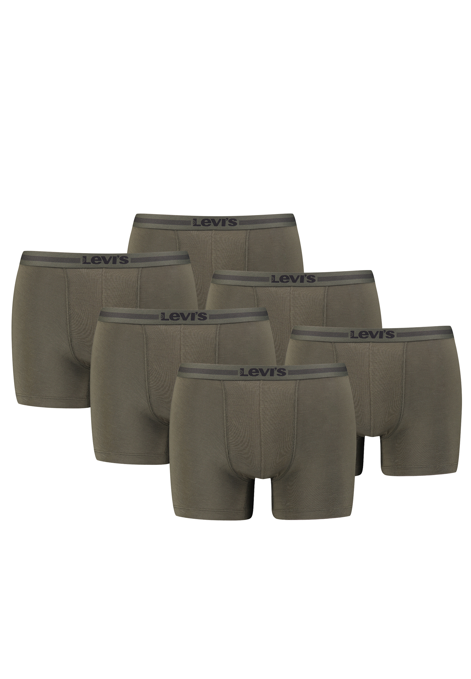 Bild von Levi's Tencel Herren Unterwäsche Retroshorts Boxershorts 6er Pack