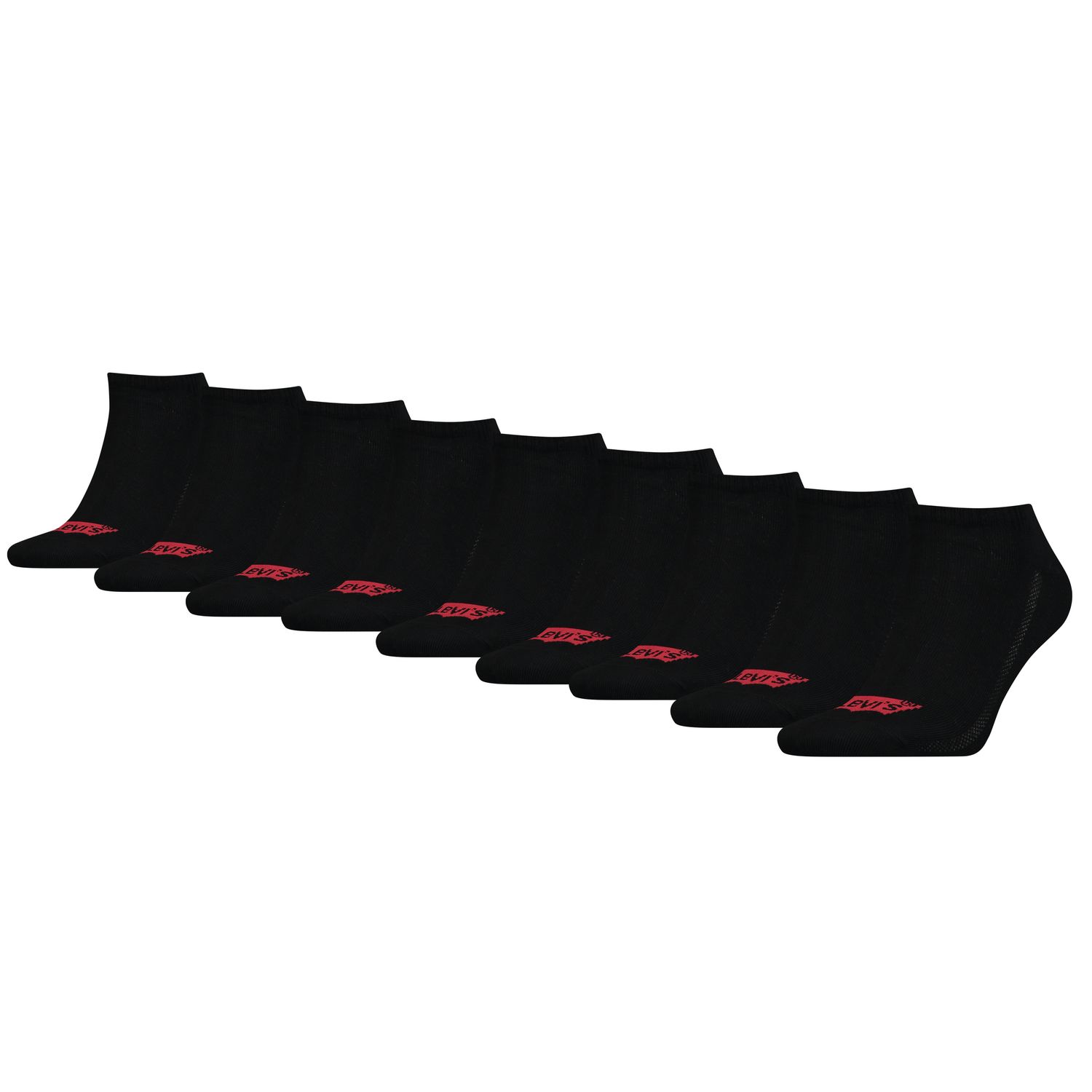 Bild von Levis Unisex Sneaker Sportsocken Low Cut Batwing Logo Ecom 9er Pack