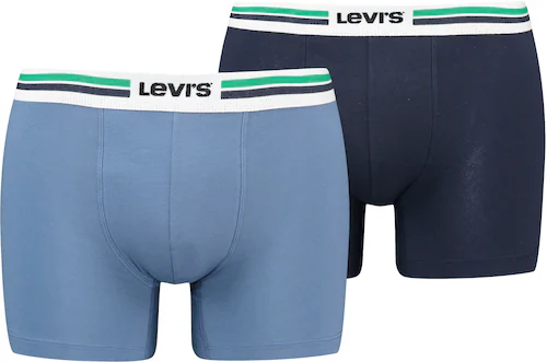 Bild von Levi's® Langer Boxer, (Packung, 2er-Pack), mit Logo-Webbund