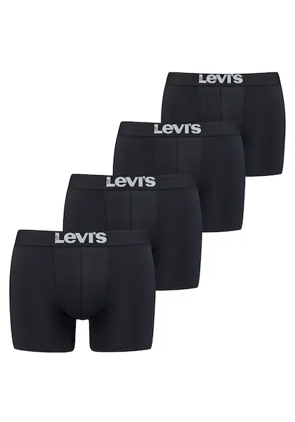 Bild von Levi's® Boxershorts, (Packung, 4er-Pack), mit breitem Logobund