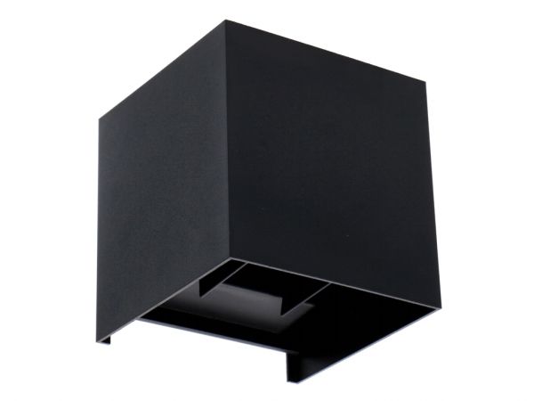 Bild von LED's light LED Außen-Wandleuchte 1000557 LED Außen-Wandleuchte, LED, schwarz dimmbar 6 Watt warmweiß IP65 Up-Down
