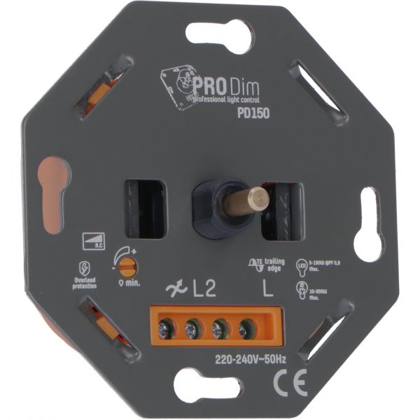 Bild von PD-150 LED Dimmer für Wandeinbau AC230V 150W