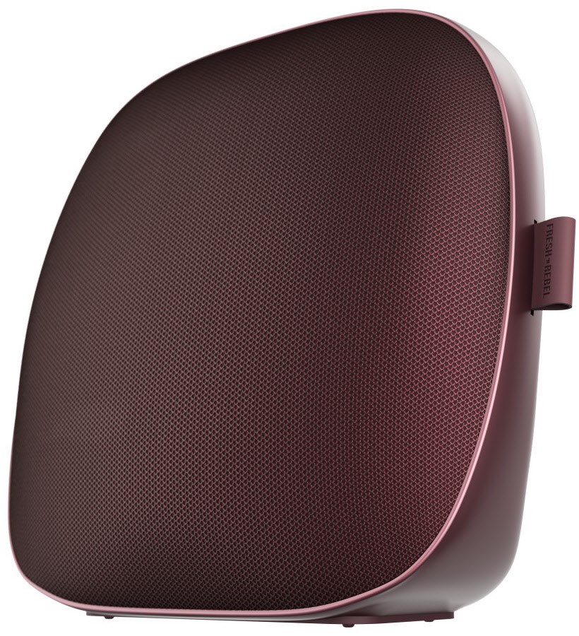 Bild von Fresh 'n Rebel Soul Bluetooth Lautsprecher mit 15 Std Spielzeit, tiefen Bässen, Stereo Modus, IPX5 Wasserdichtigkeitsklasse und Freisprechfunktion (Deep Mauve)
