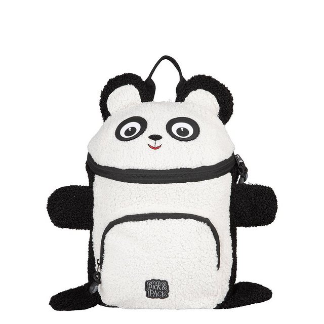 Bild von Pick&PACK Schulranzen Kinderrucksack S Panda black/white (1 Stück), ab 3 Jahren, ergonomisch, Kindergarten