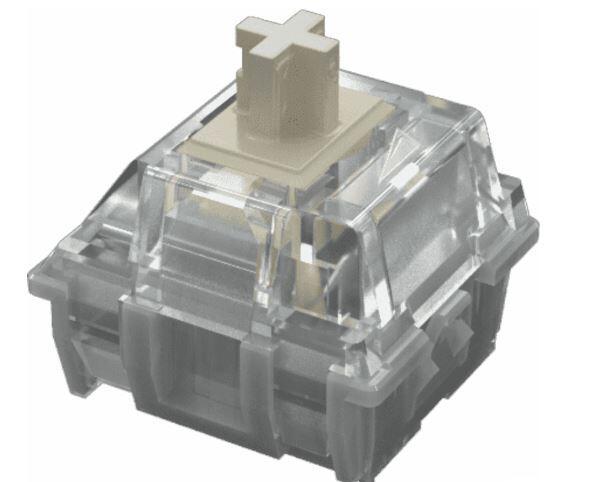 Bild von Mountain Tastaturschalter Grau Linear 45 Speed (durchsichtig, Packung mit 90 Stck) (MG-EVAC-SWITCHPACK90-MTN-)