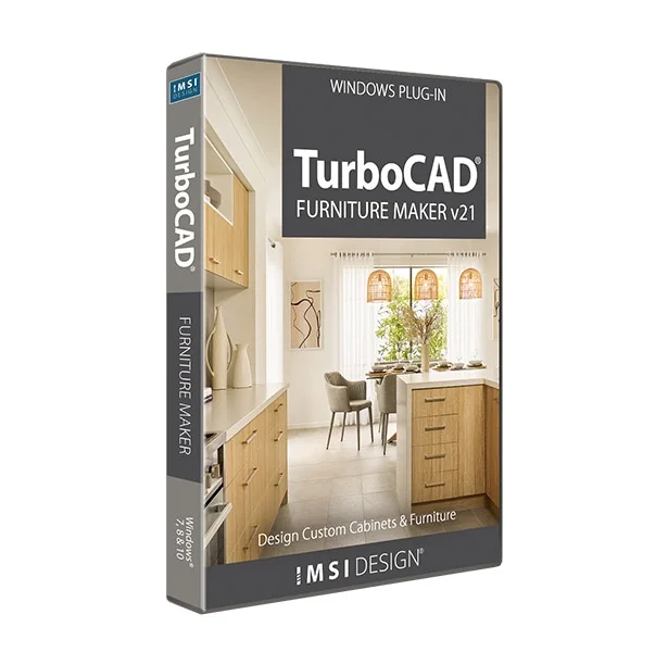 Bild von TurboCAD Furniture Maker v21, English