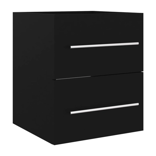 Bild von vidaXL Badezimmer-Set Waschbeckenunterschrank Schwarz 41x38,5x48 cm