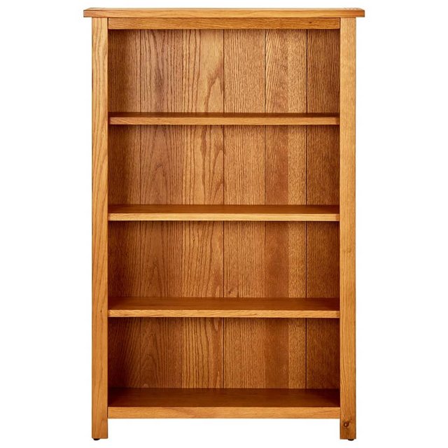 Bild von vidaXL Bücherregal 4 Fächer 70x22x110 cm Massivholz Eiche