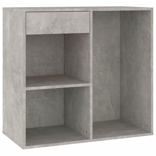 Bild von vidaXL Kosmetikschrank Betongrau 80x40x75 cm Holzwerkstoff