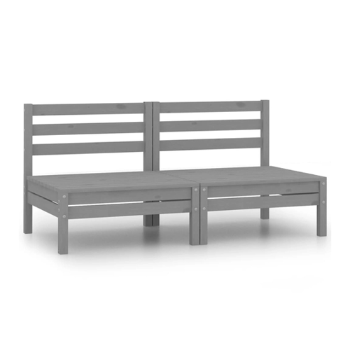 Bild von Komfortables vidaXL Garten-Mittelsofa aus Kiefermassivholz