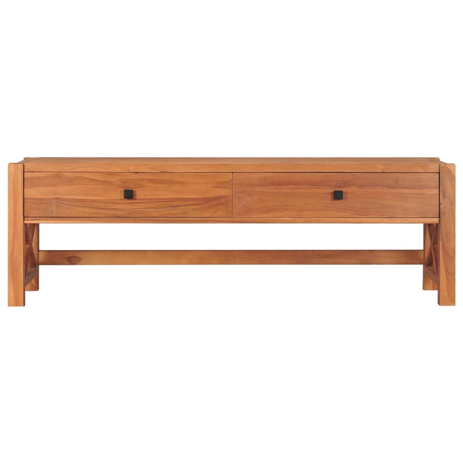 Bild von VidaXL TV-Schrank mit Schubladen 120x40x45 cm Massivholz Teak