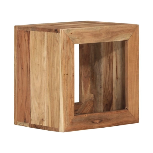 Bild von vidaXL Beistelltisch Hocker aus Massivholz Akazie