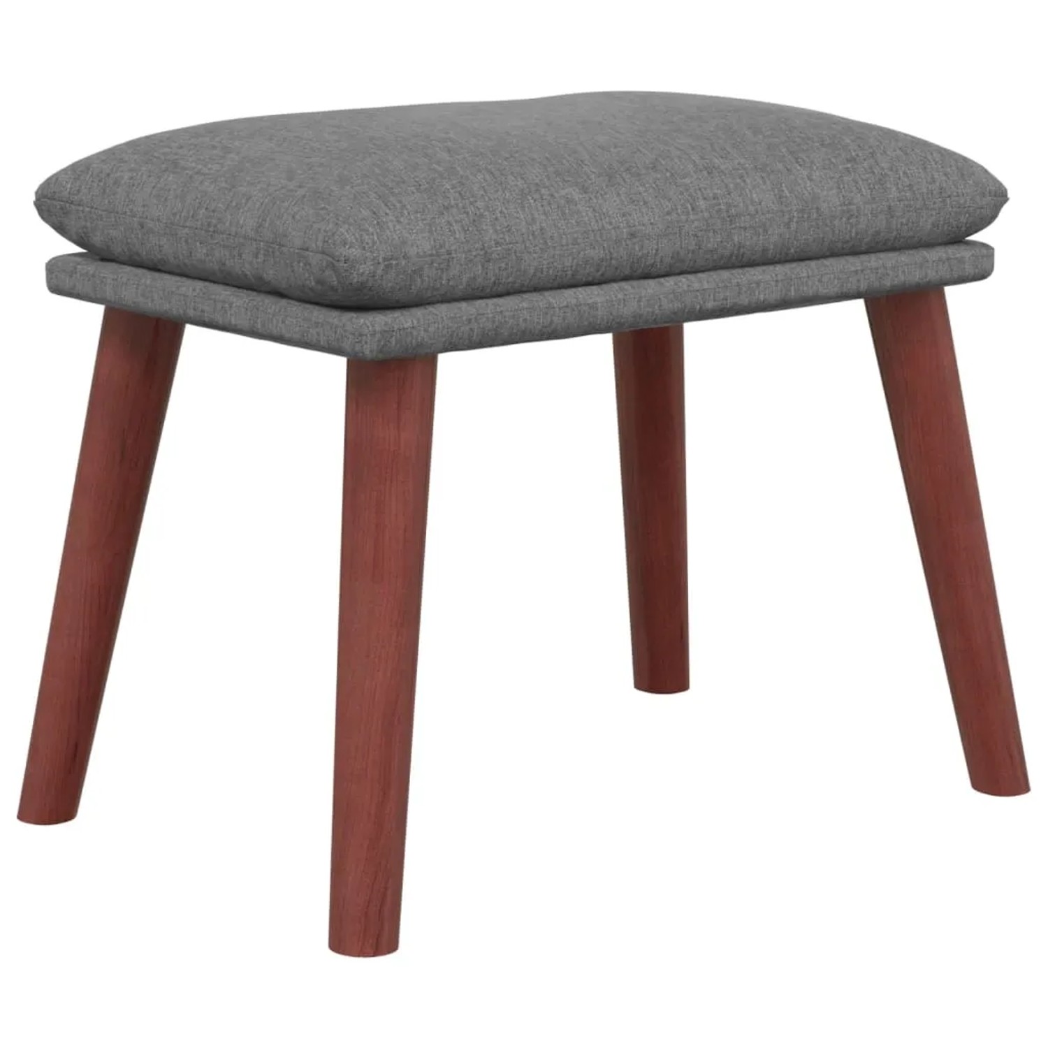 Bild von vidaXL Fußhocker Hellgrau 45x29,5x39 cm Stoff Modell 2